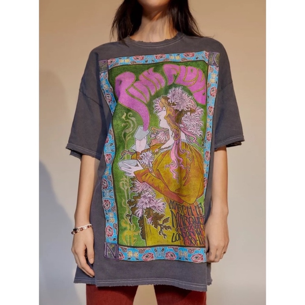 One left! UO Pink Floyd London Tour T-Shirt Dress